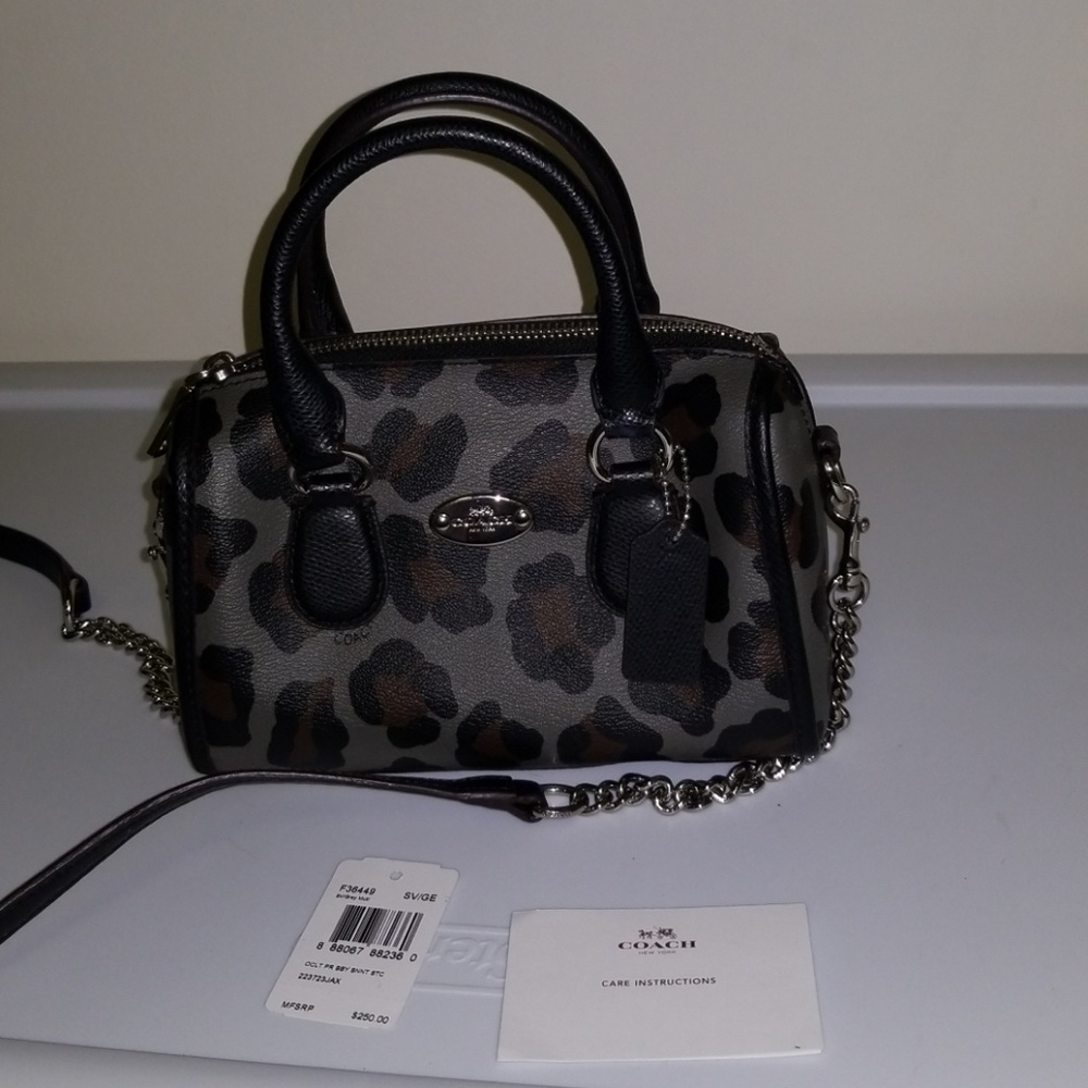 !!! NWT❤ Coach mini satchel crossbody duo